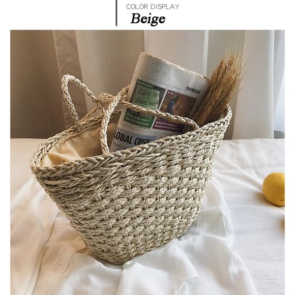 ALPA PACO STRAW SHOULDER BAG - Picture 4 of 9